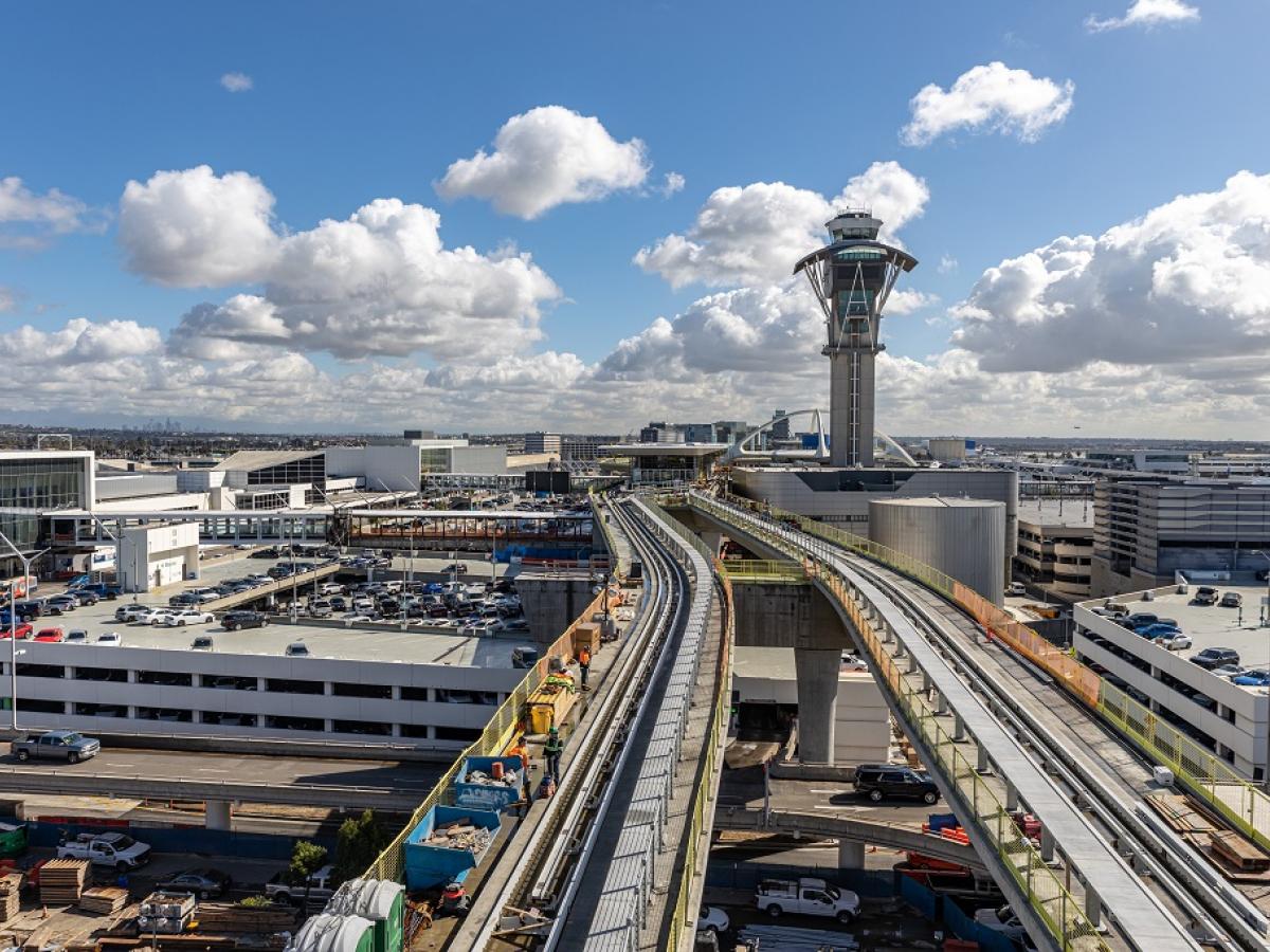 New people mover system continues to make progress at LAX